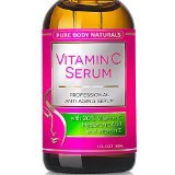 Pure Body Naturals - THE BEST ORGANIC Vitamin C Serum for Face. 20% Vitamin C + E + Hyaluronic Acid Serum. #1 Anti Aging Serum Moisturizer with Natural Ingredients, Organic Aloe + Amino Blend. Professional Anti Wrinkle Serum & Facial Skin Care Shown to Boost Collagen, Repairs Sun Damage, Dark Circles, Fades Sun & Age Spots & Reduces Fine Lines. Leaves Firm, Radiant, Beautiful, Youthful & Glowing Skin