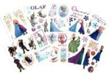 Disney Frozen Temporary Tattoos (Set of 10 Sheets)(Includes Princess Anna, Queen Elsa, Olaf, Kristoff and Sven)