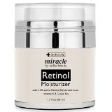 Retinol Moisturizer Cream for Face - with 2.5% retinol, hyaluronic acid and jojoba oil. Best night and day moisturizing cream 1.7 fl. oz.