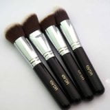 Bis Sale!!!Professional 4 pcs Black Synthetic Kabuki Flat Foundation Brush Single Makeup Cosmetic Brush