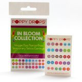 In Bloom Collection - Veggie-Based Temporary Tattoo Earrings. Safe, Non-Toxic Ear Piercing Alternative.